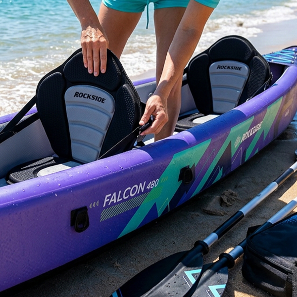 Rockside Falcon 480 2.0 Inflatable Kayak 3 Seater