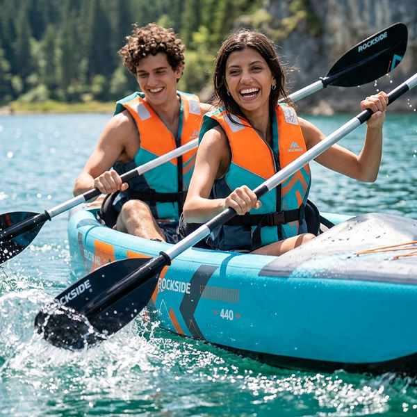Rockside Falcon 440 2.0 Inflatable Kayak 2 Seater