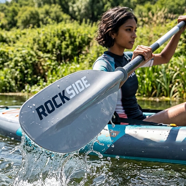 Rockside Kayak Paddle - fibreglass - 4 pieces - 220/230 cm